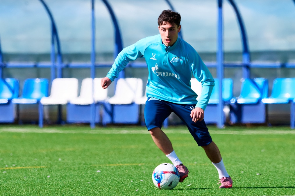 Тренировка «Зенита»-2 перед матчем с «Динамо»-2 (Москва)