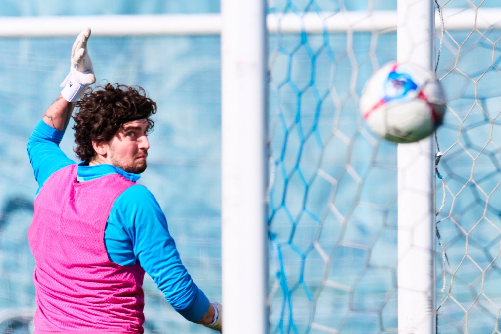 Тренировка «Зенита»-2 перед матчем с «Динамо»-2 (Москва)