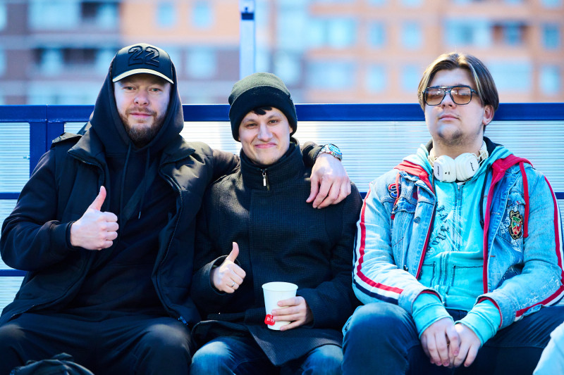 Болельщики на матче «Зенит» — «Крылья Советов»