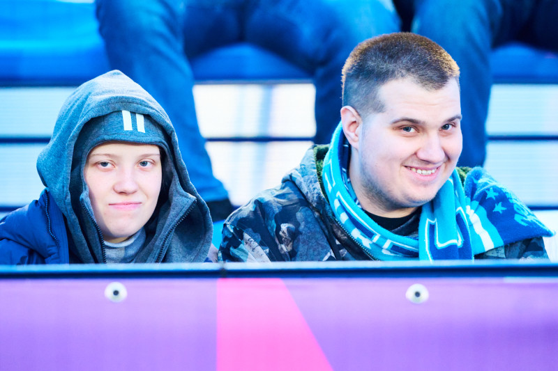 Болельщики на матче «Зенит» — «Крылья Советов»