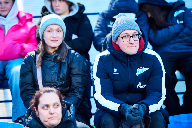 Болельщики на матче «Зенит» — «Крылья Советов»