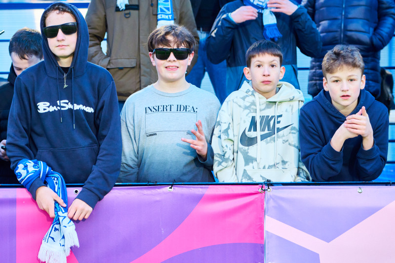 Болельщики на матче «Зенит» — «Крылья Советов»