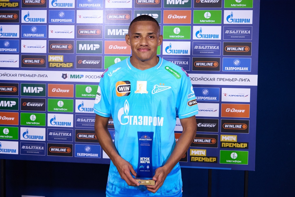 Лучший игрок матча «Зенит» — «Крылья Советов»