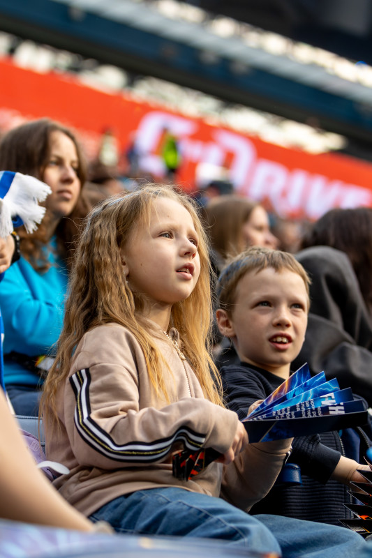 Болельщики на матче «Зенит» — «Крылья Советов»