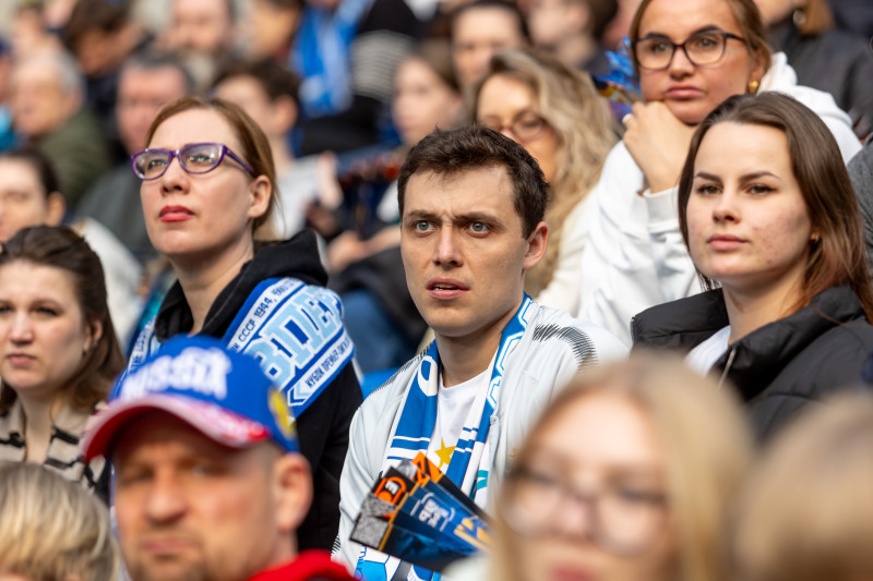 Болельщики на матче «Зенит» — «Крылья Советов»