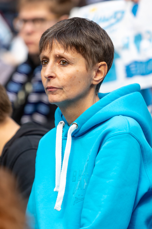 Болельщики на матче «Зенит» — «Крылья Советов»