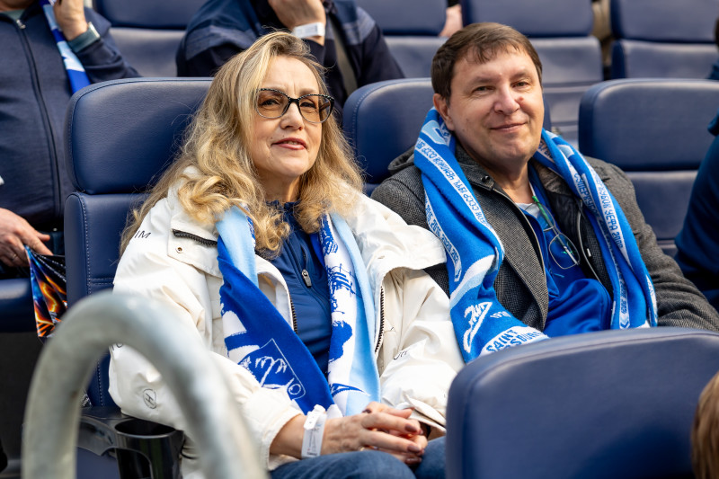 Болельщики на матче «Зенит» — «Крылья Советов»