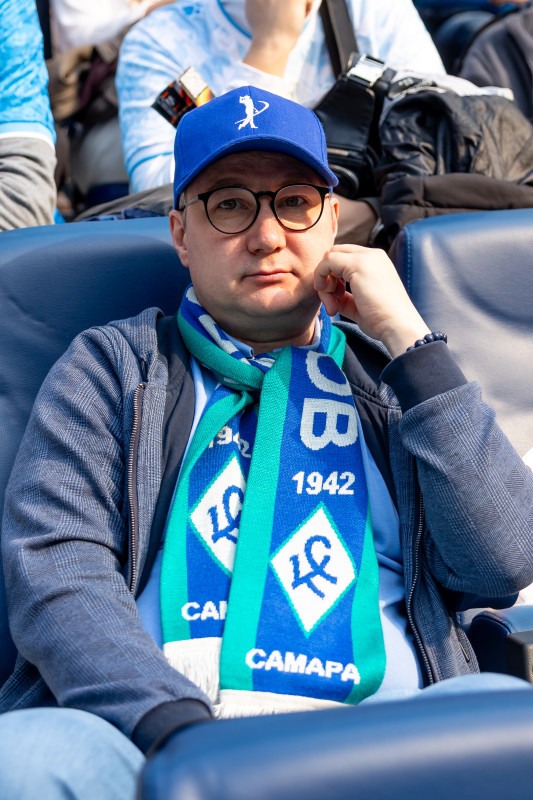 Болельщики на матче «Зенит» — «Крылья Советов»