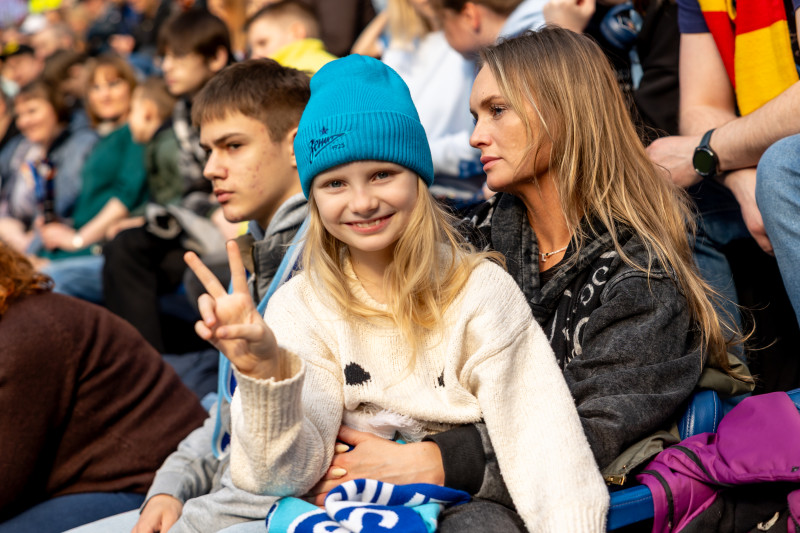 Болельщики на матче «Зенит» — «Крылья Советов»