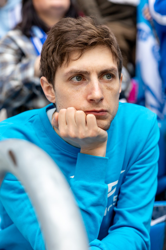 Болельщики на матче «Зенит» — «Крылья Советов»