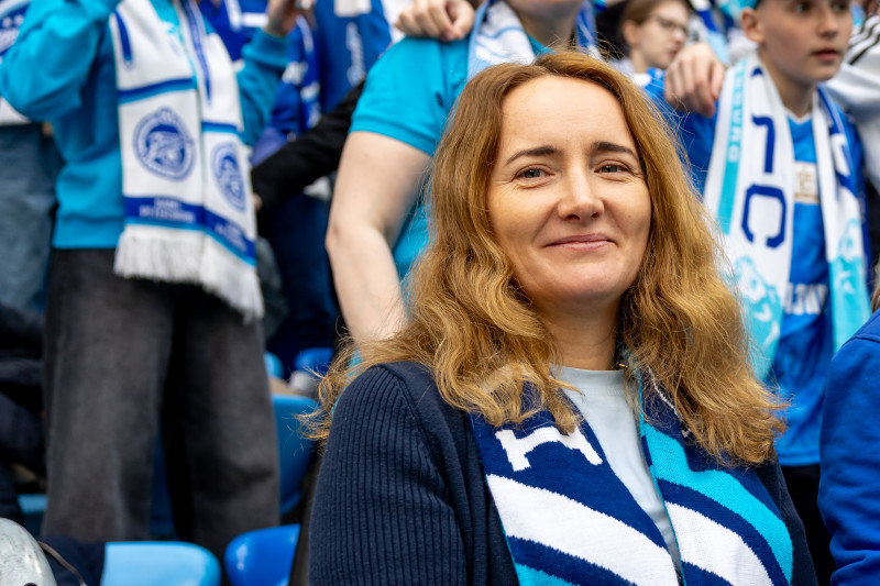 Болельщики на матче «Зенит» — «Крылья Советов»