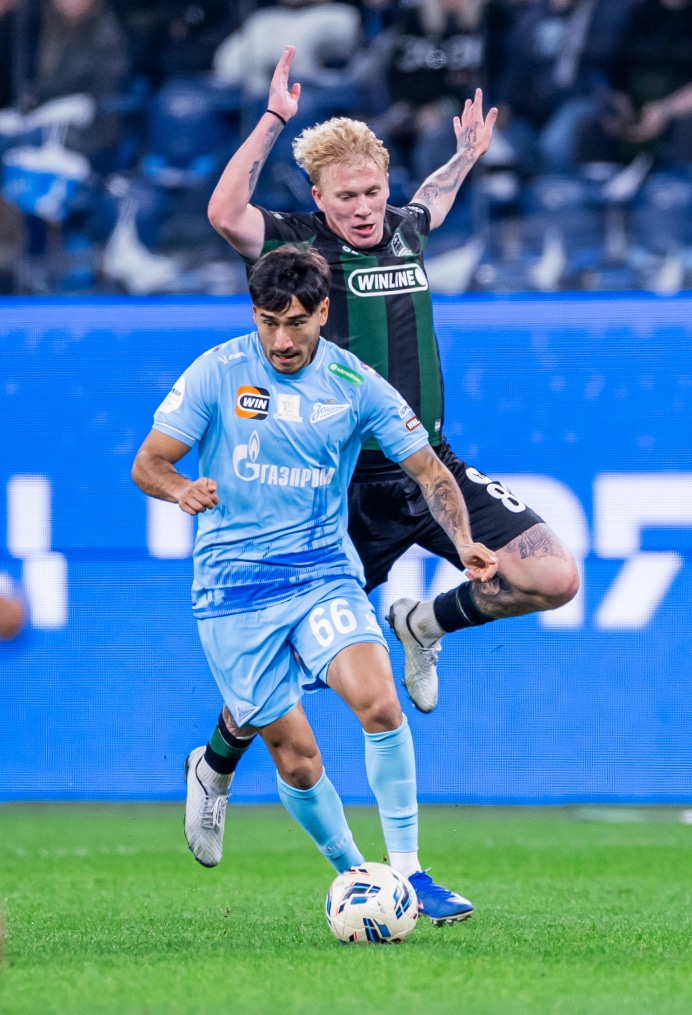 Мир Российская Премьер-Лига 2025/26, «Зенит» — «Краснодар»