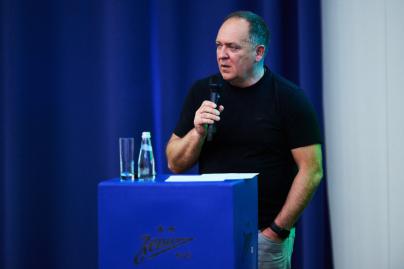 Встреча главного тренера юношеской сборной белорусской команды Александра Бразевича в «Газпром»-Академии