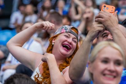 Болельщики на матче «Зенит» — «Химнаcия»