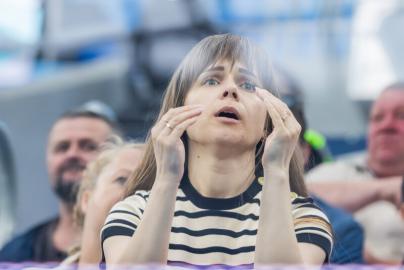 Болельщики на матче «Зенит» — «Нефтчи» (Фергана)