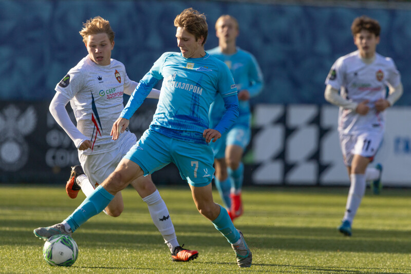 Юношеская футбольная лига-2, «Зенит» U-17 —  ЦСКА U-17