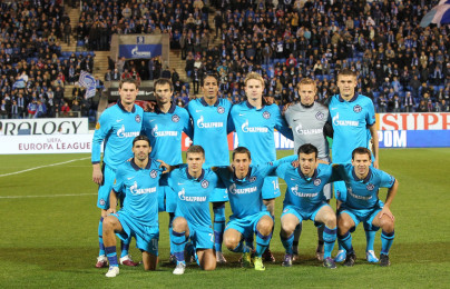 Лига Европы  УЕФА 2010. Матч Зенит— АЕК