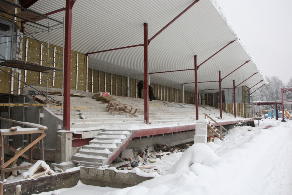 футбольная школа «Смена», строительство нового стадиона