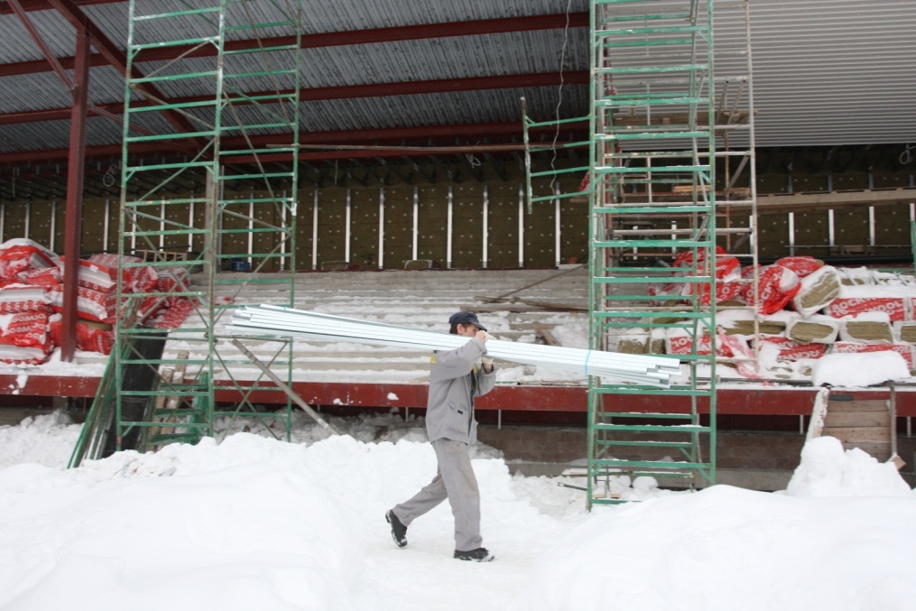 футбольная школа «Смена», строительство нового стадиона