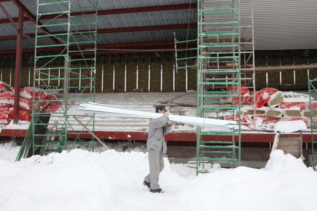 футбольная школа «Смена», строительство нового стадиона