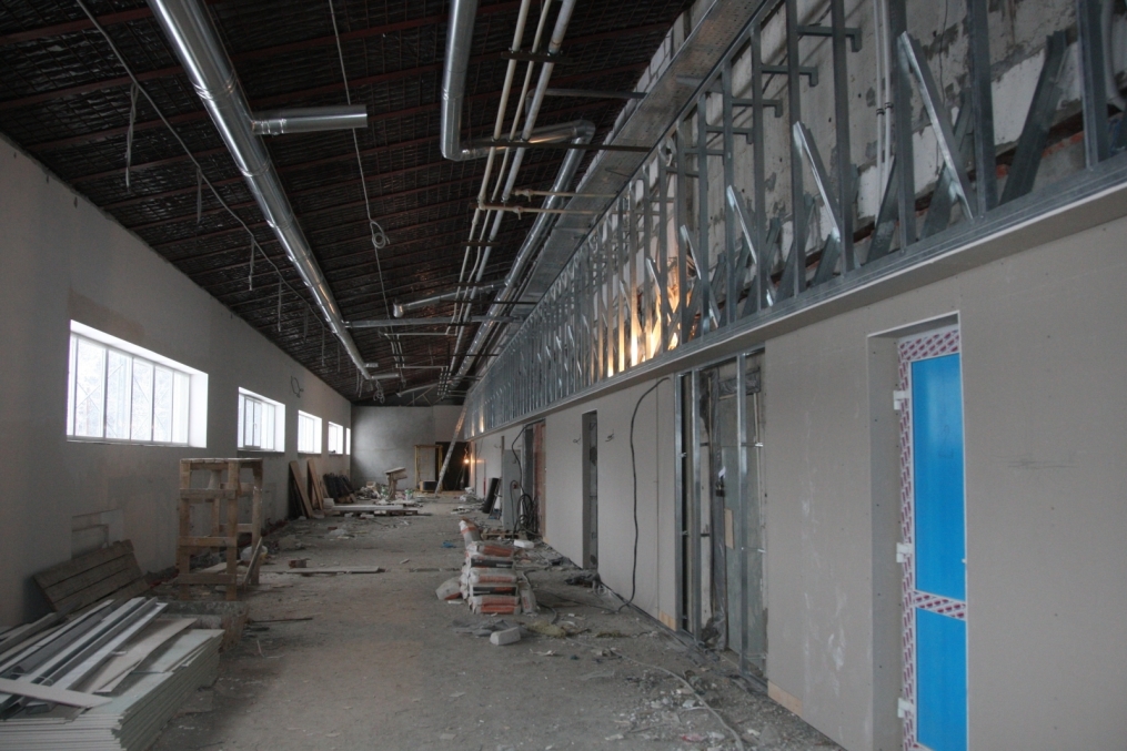 футбольная школа «Смена», строительство нового стадиона