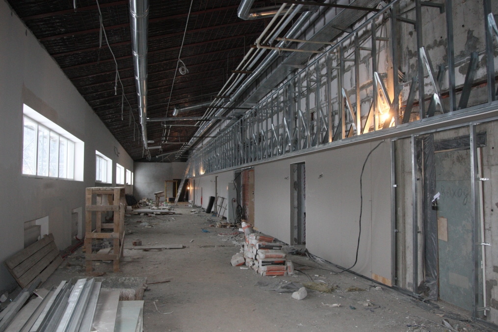 футбольная школа «Смена», строительство нового стадиона