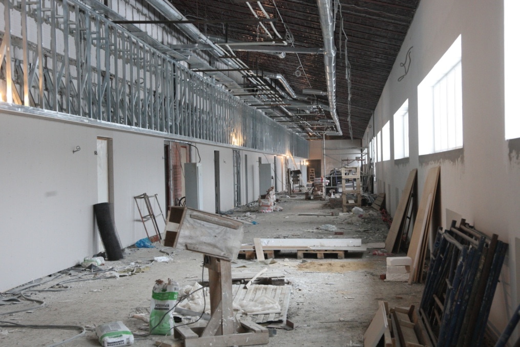 футбольная школа «Смена», строительство нового стадиона