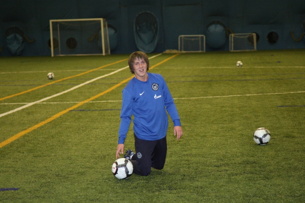 Тренировка ФК «Зенит»-м