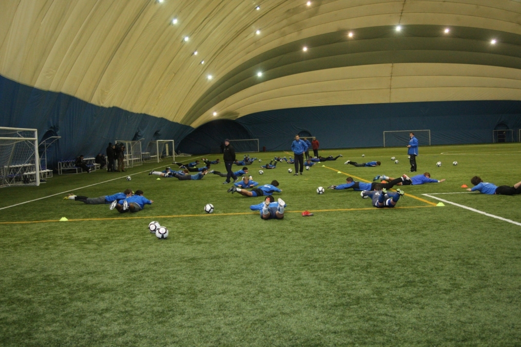 Тренировка ФК «Зенит»-м