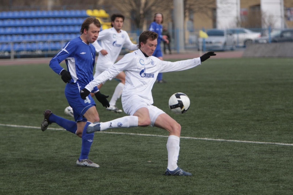 Первенство России по футболу среди команд 2-го дивизиона. «Смена—Зенит» (Санкт-Петербург) —«Динамо» (Вологда). 2:3.