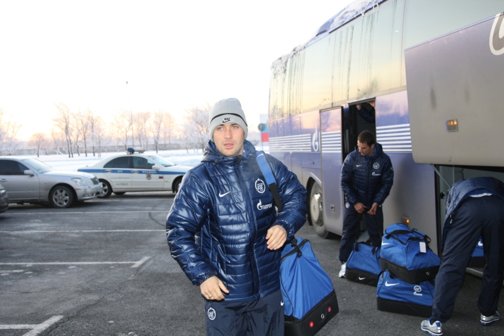 Отъезд «Зенита» на сбор в Дубаи