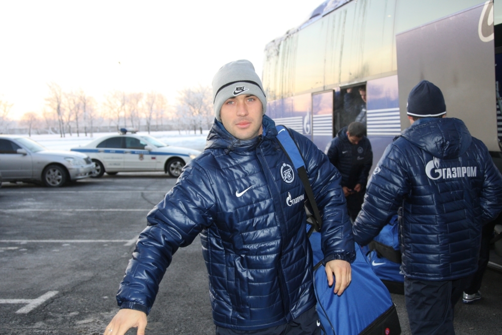 Отъезд «Зенита» на сбор в Дубаи