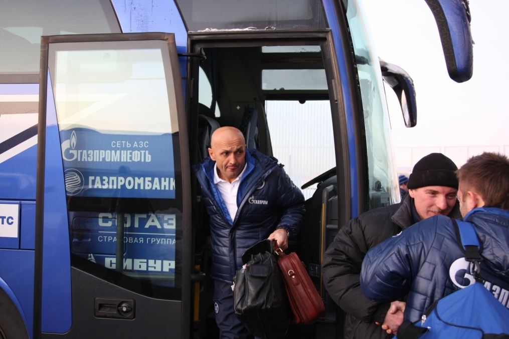 Отъезд «Зенита» на сбор в Дубаи