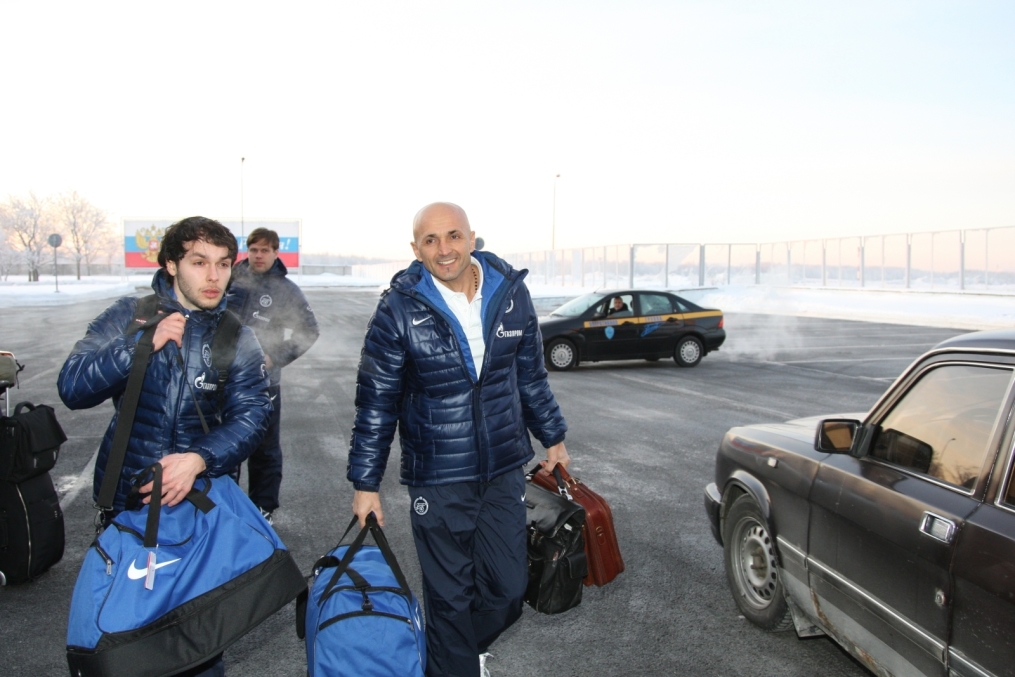 Отъезд «Зенита» на сбор в Дубаи