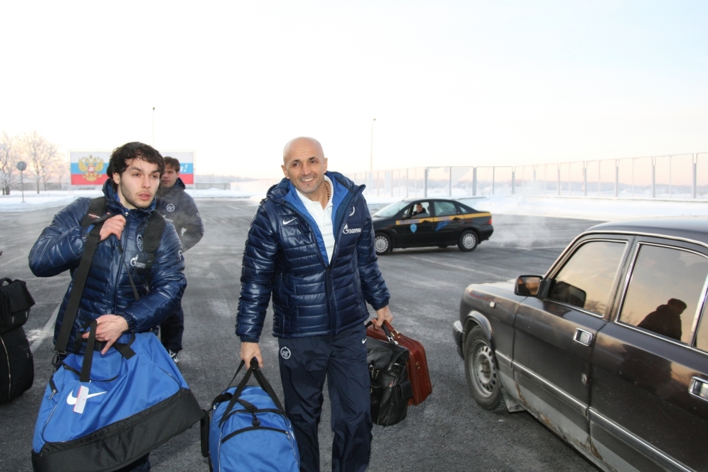 Отъезд «Зенита» на сбор в Дубаи
