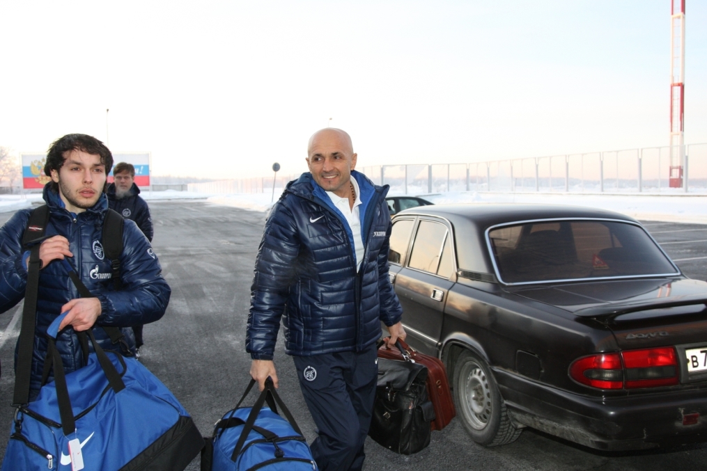 Отъезд «Зенита» на сбор в Дубаи