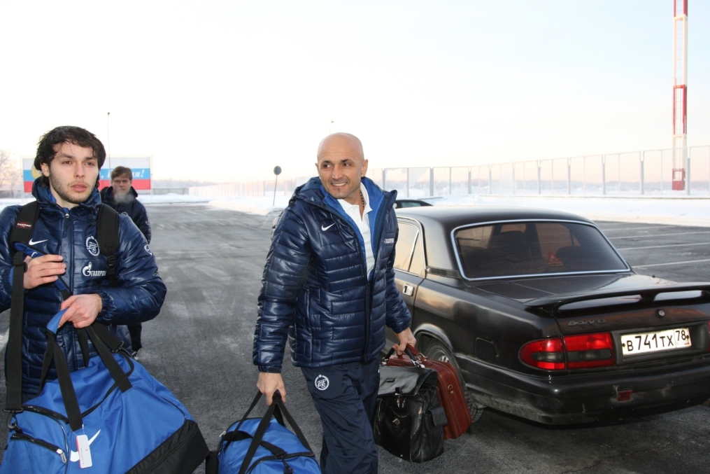 Отъезд «Зенита» на сбор в Дубаи