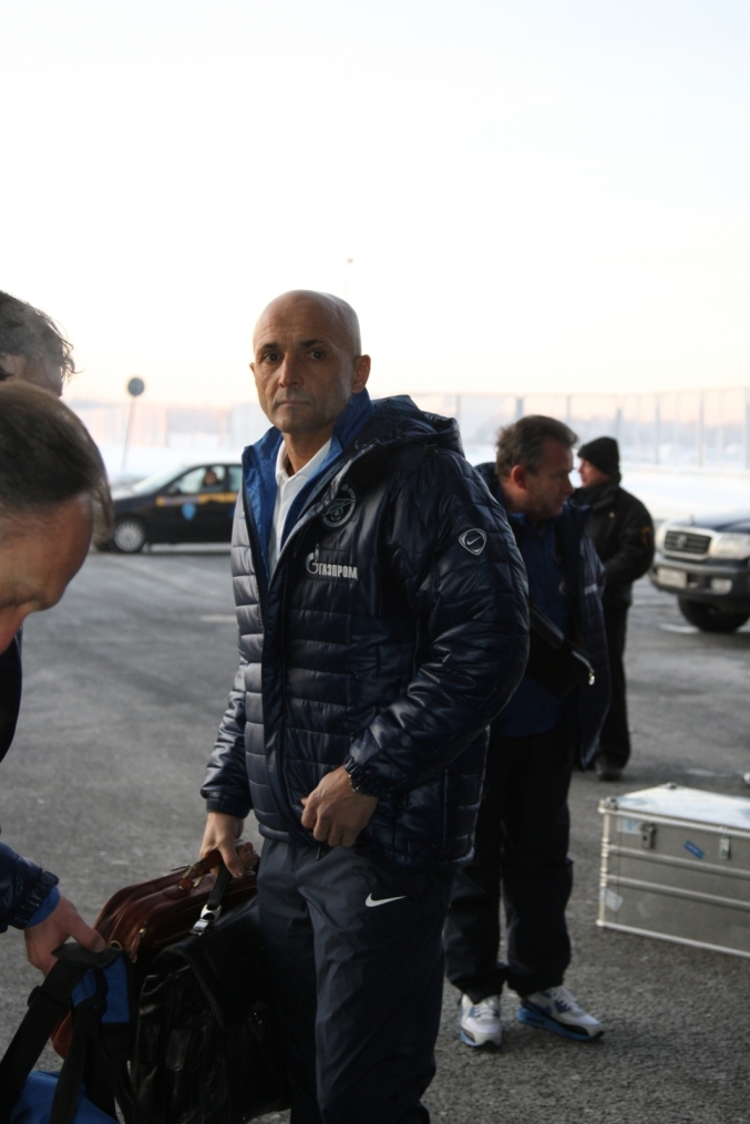 Отъезд «Зенита» на сбор в Дубаи