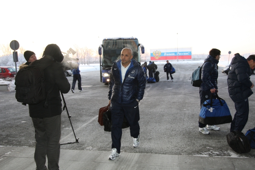 Отъезд «Зенита» на сбор в Дубаи