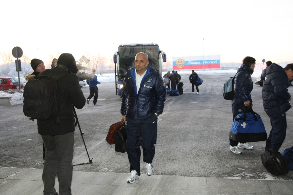 Отъезд «Зенита» на сбор в Дубаи