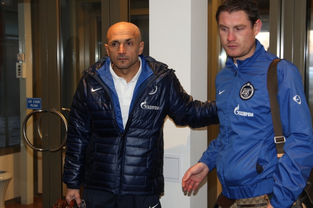 Отъезд «Зенита» на сбор в Дубаи