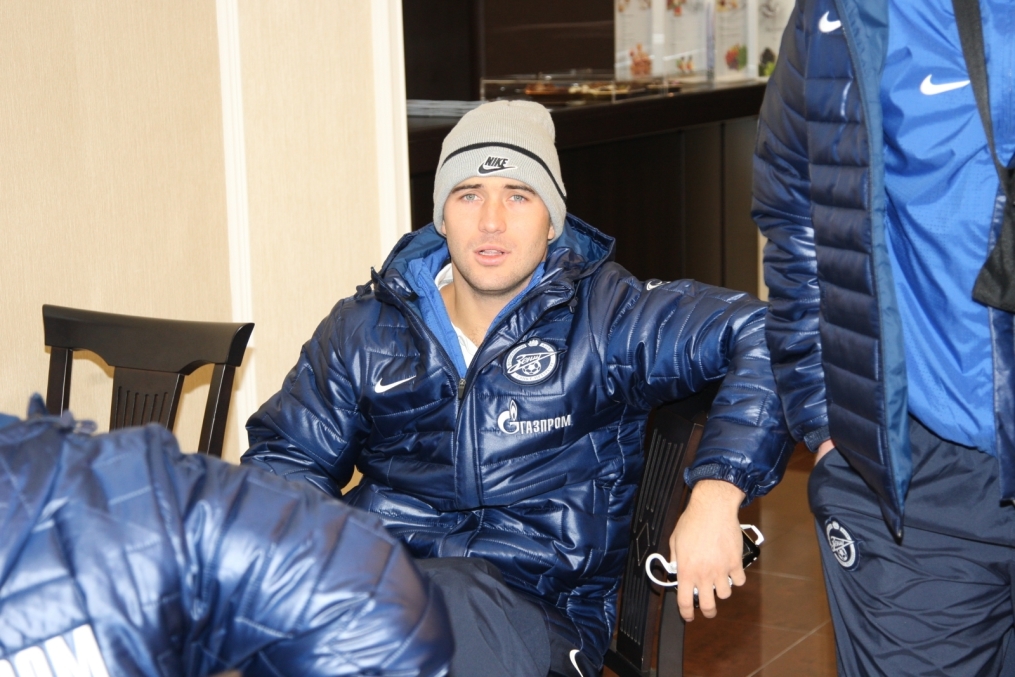 Отъезд «Зенита» на сбор в Дубаи