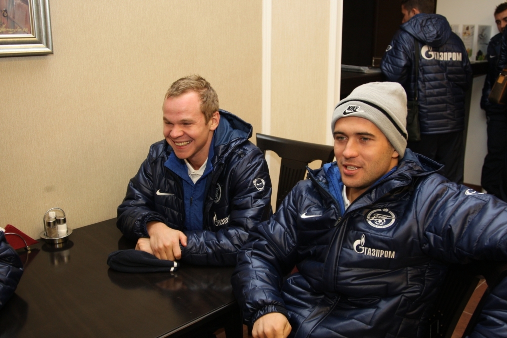 Отъезд «Зенита» на сбор в Дубаи