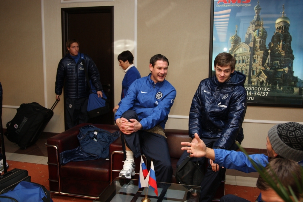 Отъезд «Зенита» на сбор в Дубаи