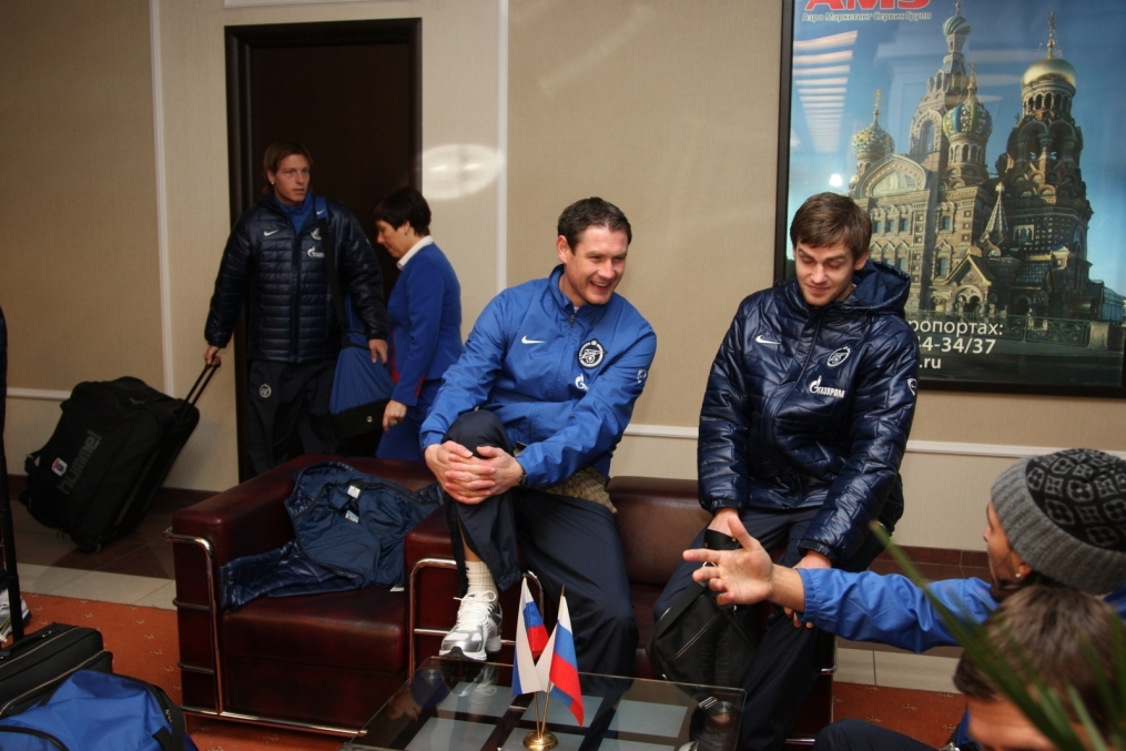 Отъезд «Зенита» на сбор в Дубаи