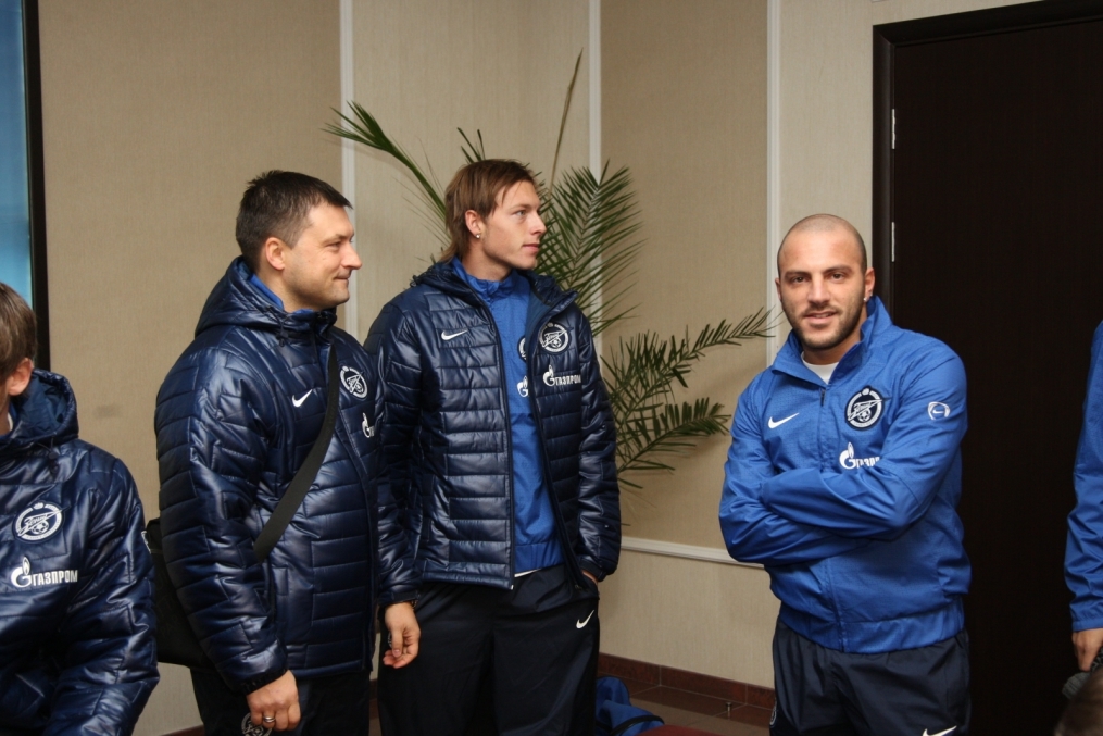 Отъезд «Зенита» на сбор в Дубаи