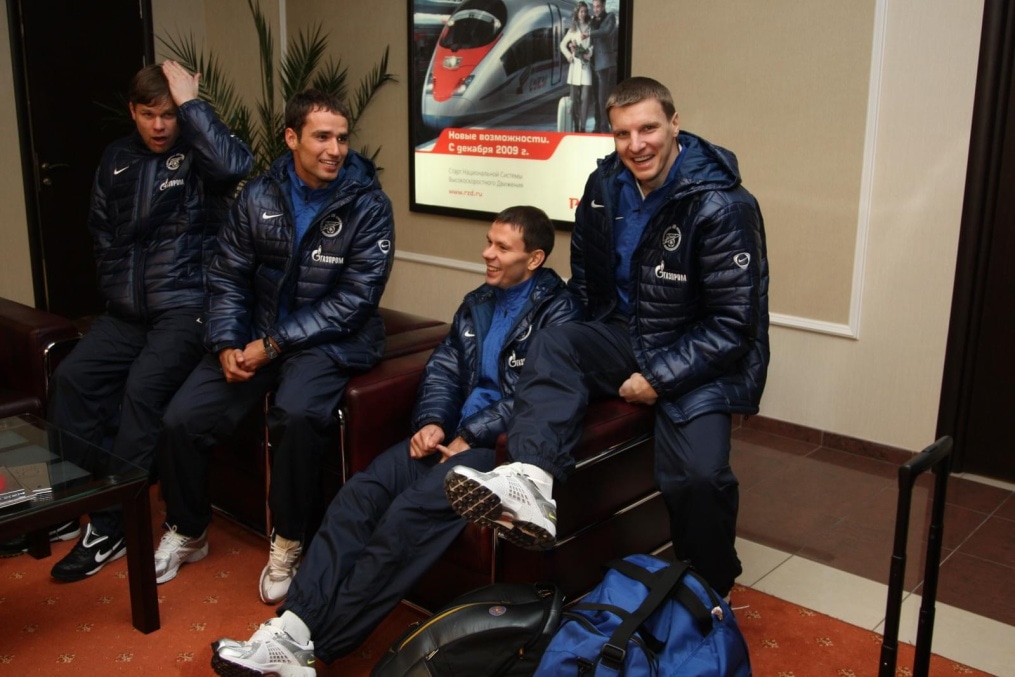 Отъезд «Зенита» на сбор в Дубаи