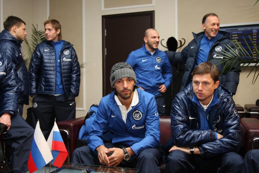 Отъезд «Зенита» на сбор в Дубаи