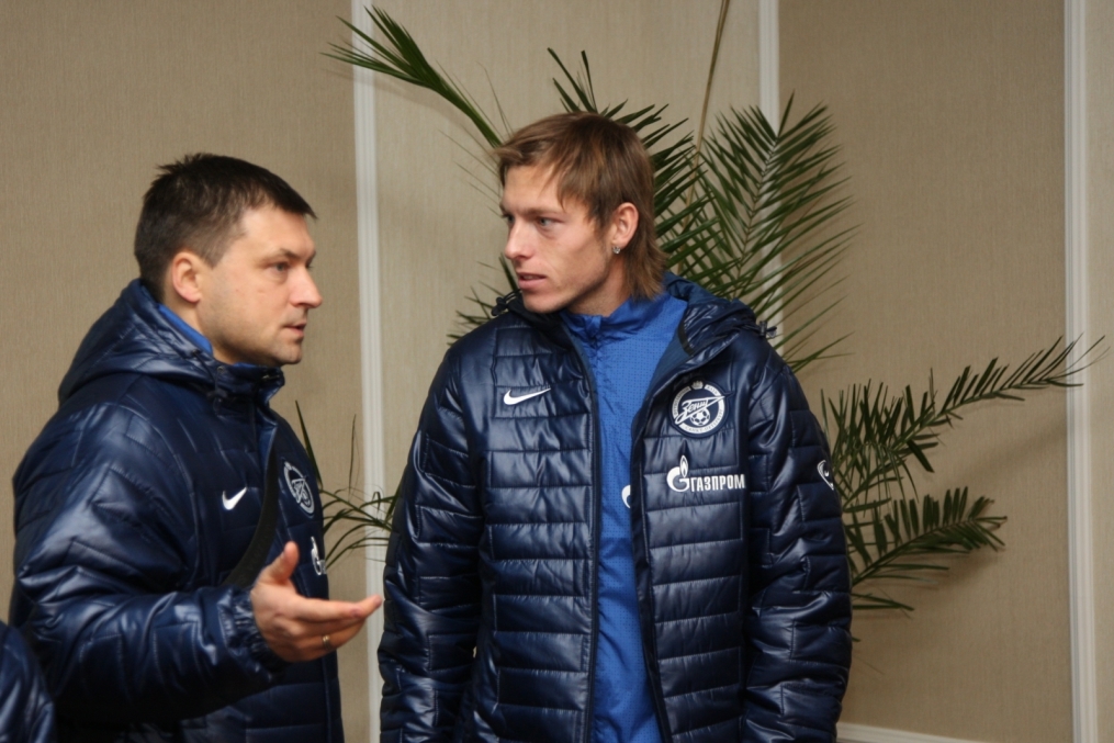 Отъезд «Зенита» на сбор в Дубаи