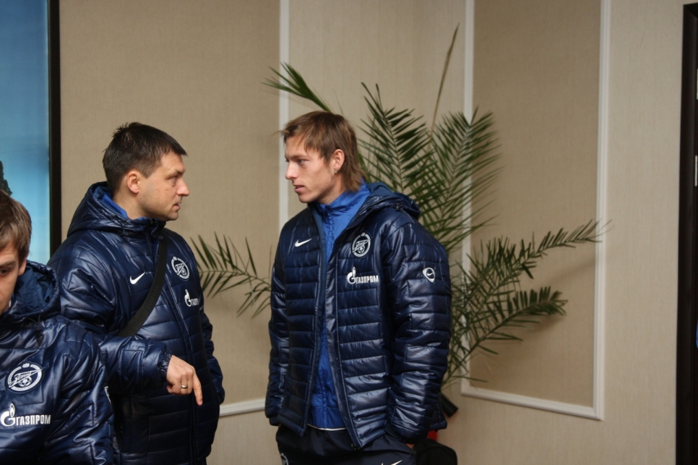 Отъезд «Зенита» на сбор в Дубаи